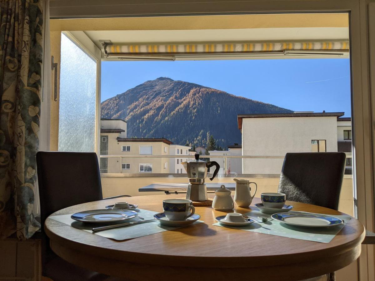 Schiablick - Broggini Apartment Davos Ngoại thất bức ảnh